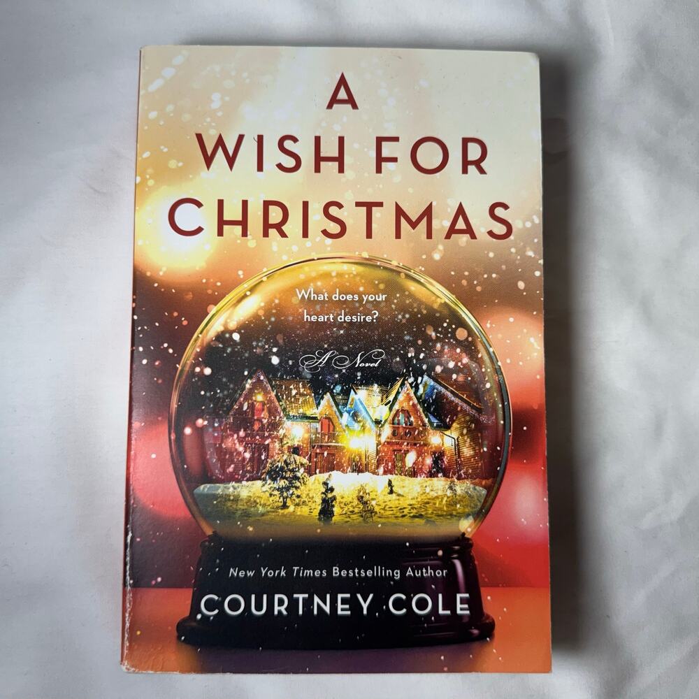 A Wish for Christmas by Courtney Cole Trade Size Paperback Book Romance Holidays